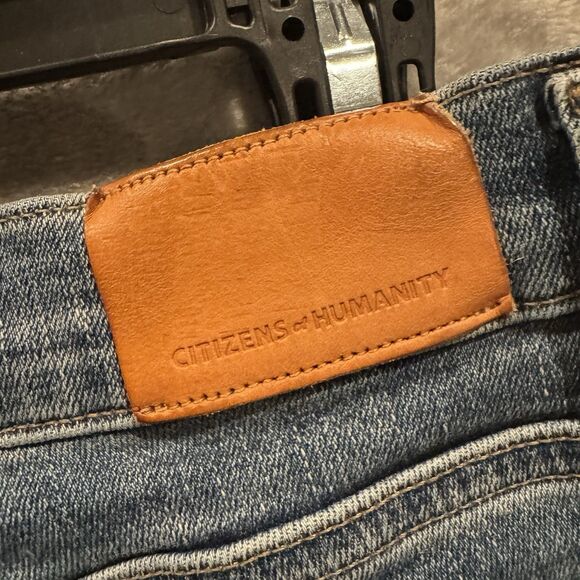 Citizens of Humanity Premium Olivia High Rise Skinny Jean Size 31 Blue Denim EUC - Picture 6 of 8